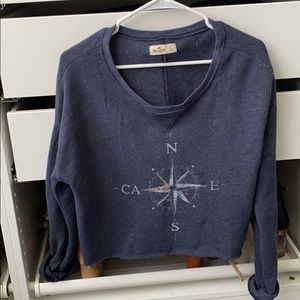 Hollister crop sweatshirt
